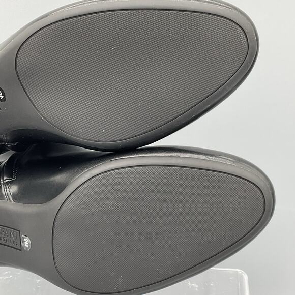 NEW Alfani Women’s PAAM Faux Leather Sleek Booties Black Size 9M - Picture 10 of 10